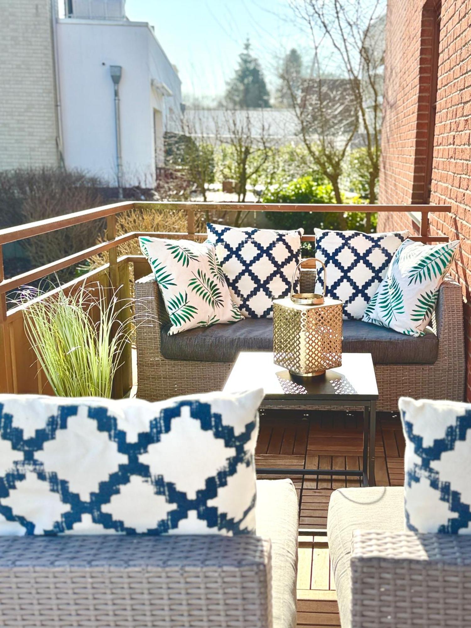Happy Place Mit Sonnen-Balkon Und Stellplatz Nur 400 M Zum Strand 沙博伊茨 外观 照片